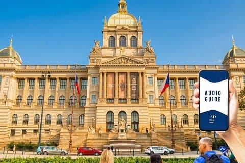 Prague: National Museum Ticket & Online Audioguide City Tour