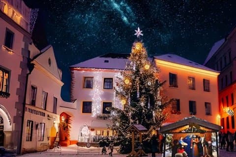 Who is Czech Jezisek? Krumlov Xmas: Castle, Wine & Festive Dinner