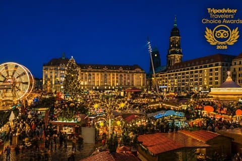 Dresden Christmas Market & Bastei Saxon Switzerland Tour from Prague