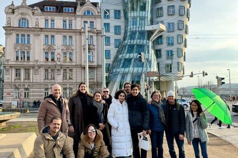 Explore Prague New Town 20th Century History Walking Tour