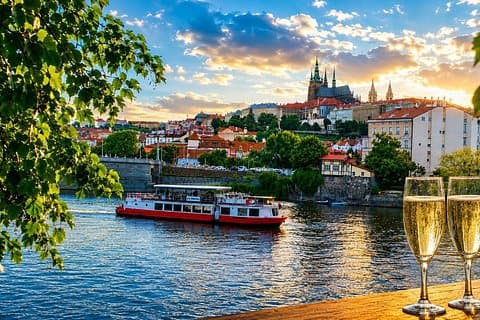 Relaxing One-Hour Vltava River Cruise in Jazz Style