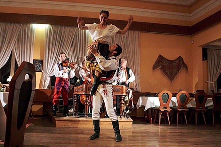 Folklore New Year´s Eve Evening