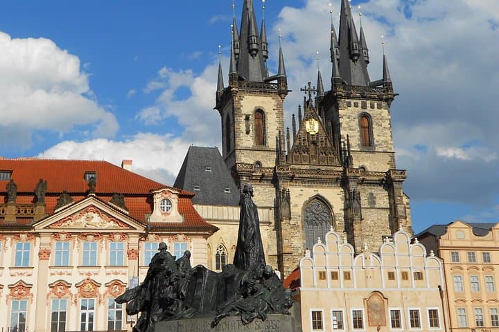 Everything important for Franz Kafka's life happened around this fabulous square. His parents were living there before they became a couple, Franz himself was born nearby, his school was there...