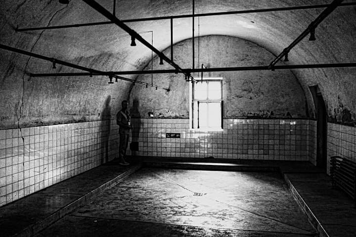 Terezin Little Fortress showers