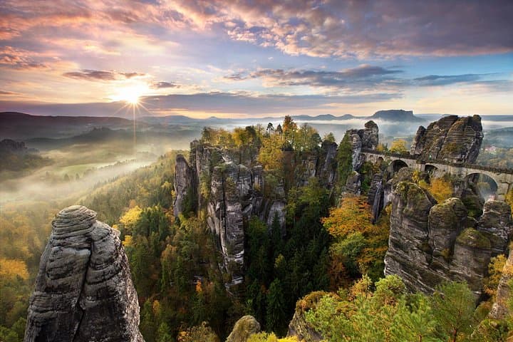 Bastei Bridge - Saxon Switzerland National Park
