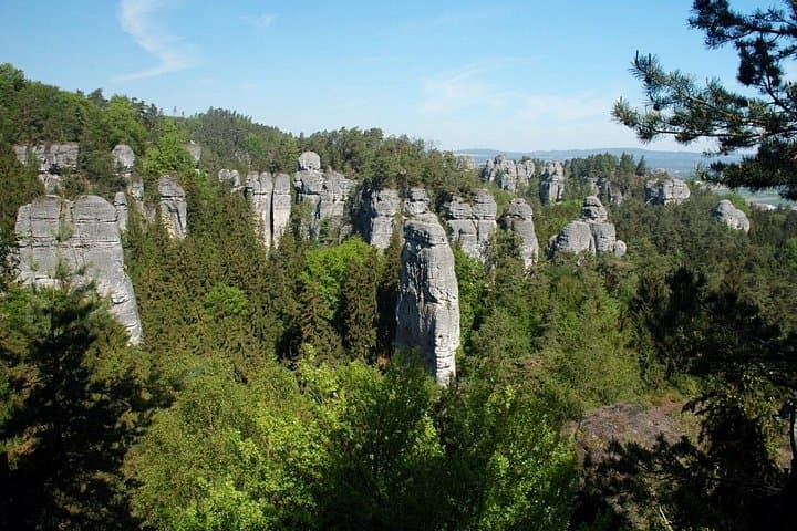 Bautiful pinnacles of Bohemian Paradise