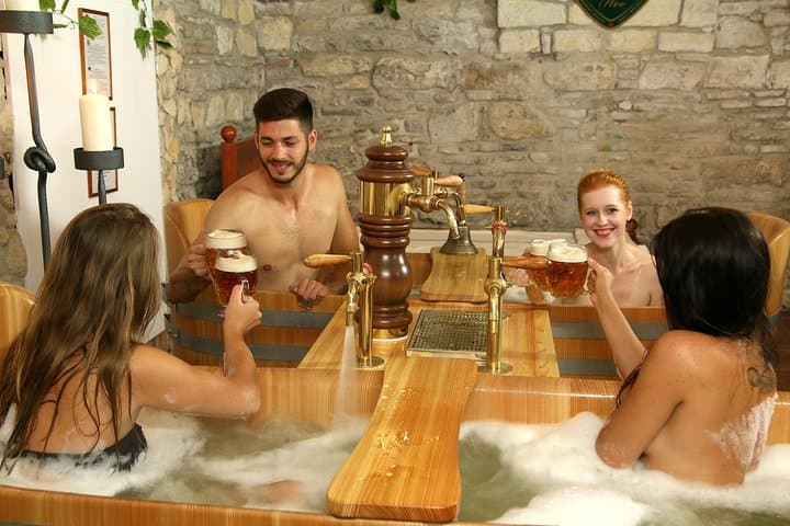 Beer Bath with Unlimited beer!