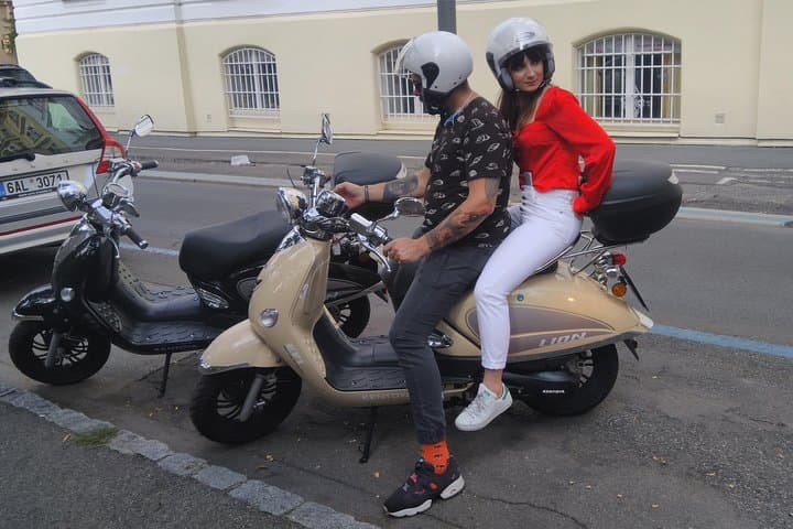 Czech Castles Scooter Tour for 1 day. The East Way. (audio guide)