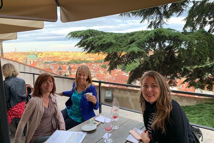Great time during the lunch break near Prague Castle