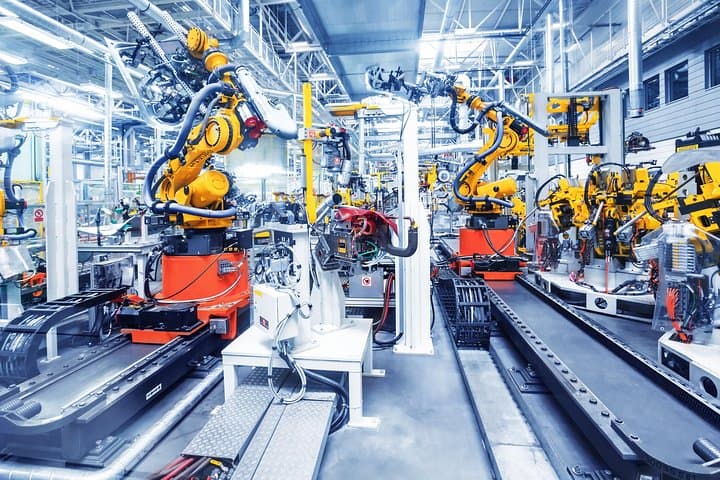 inside the factory