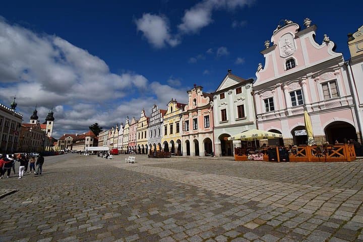 Optional stop at Telc ( UNESCO )