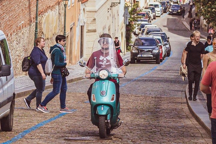 Vespa Rental Prague City Center
