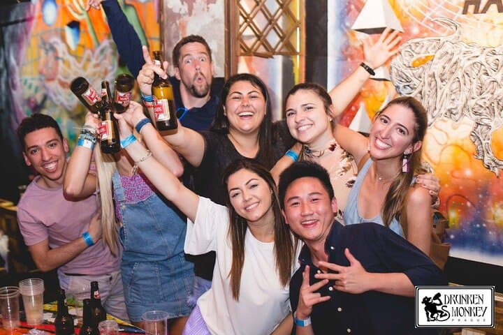 Drunken Monkey Pub Crawl with 2hr Open Bar & Duplex Club Entry