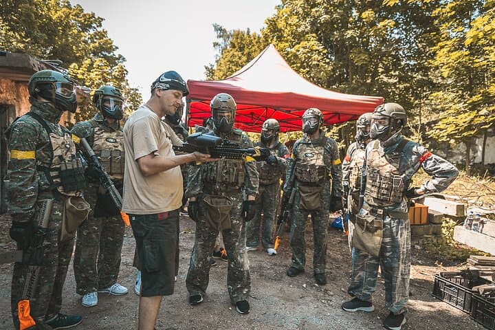 BMP tank ride & MagFed paintball adventure Prague