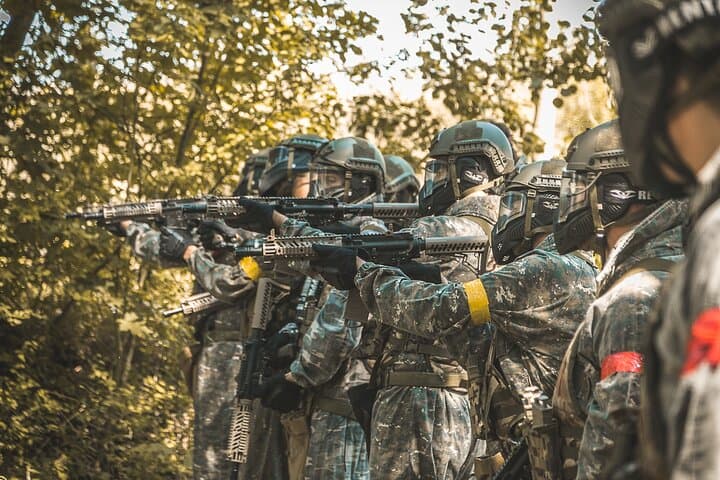 BMP tank ride & MagFed paintball adventure Prague