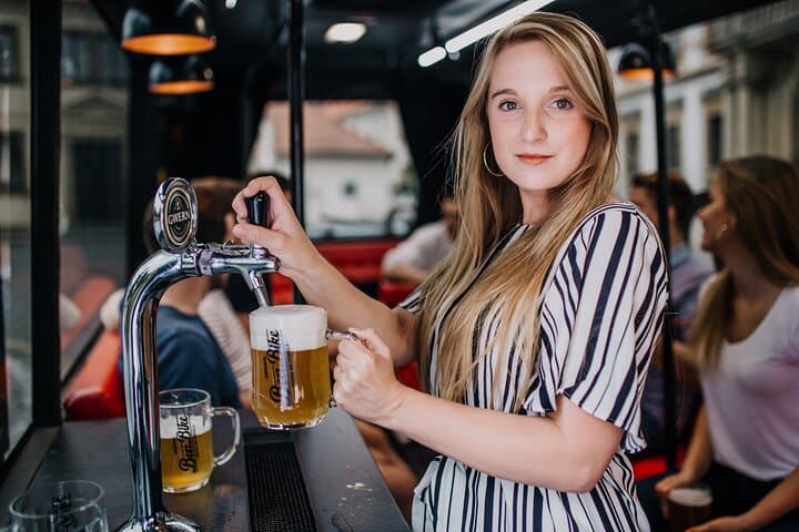 Adults-only Prague Beer Bus Tour