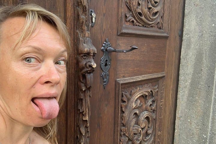 We always have fun and take some great pictures when miming the local statues.
