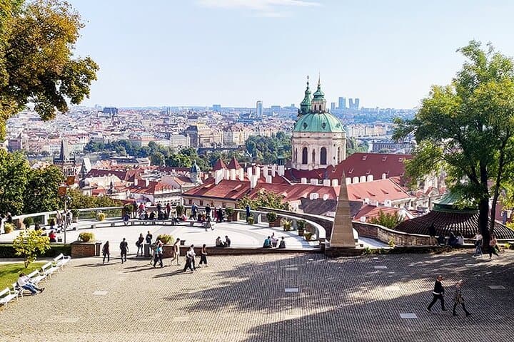 View from Prague castle
