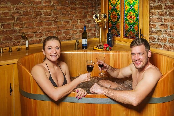 Wine Bath SPA Experience at Lázně Pramen Prague