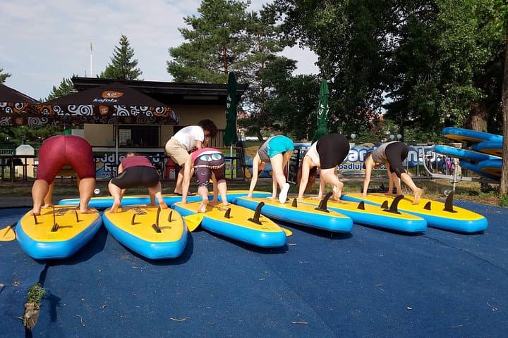 SUP - Paddleboard: Tour in the Centre of Prague