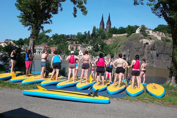 SUP - Paddleboard: Tour in the Centre of Prague