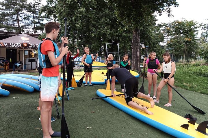 SUP - Paddleboard: Tour in the Centre of Prague