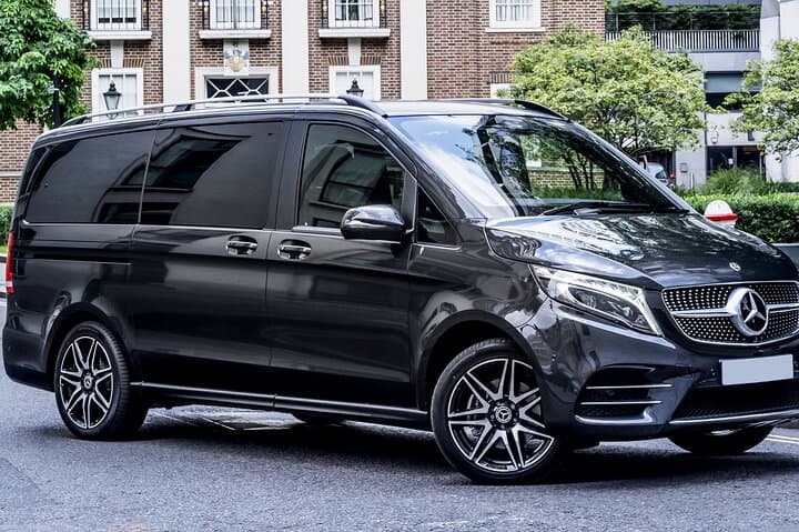Airport Transfer: Prague Airport PRG to Prague by Luxury Van
