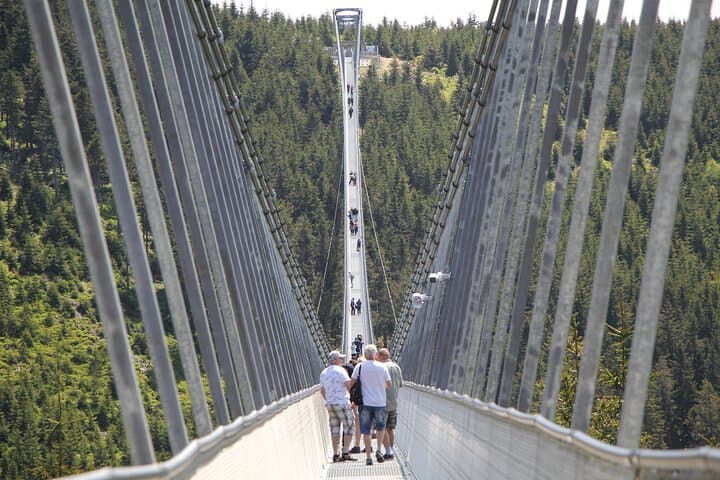From Prague: Sky Bridge721 & The Sky Walk Tour Full-Day Epic Trip