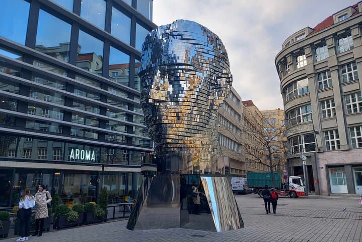 Its rotating head of one of the most famous Praguer but you have to join my tour to see the head rotating ;)