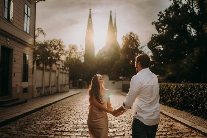 Prague Couple, Engagement, Proposal, Family, Portrait Photos
