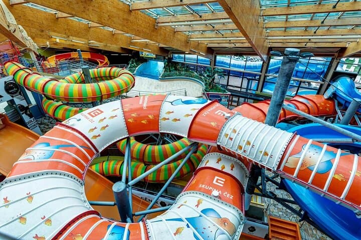 Prague Water Park with Return Private Transport