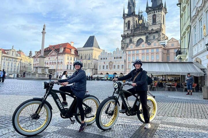 Prague's Viewpoints & Sightseeing on Comfortable E-bike