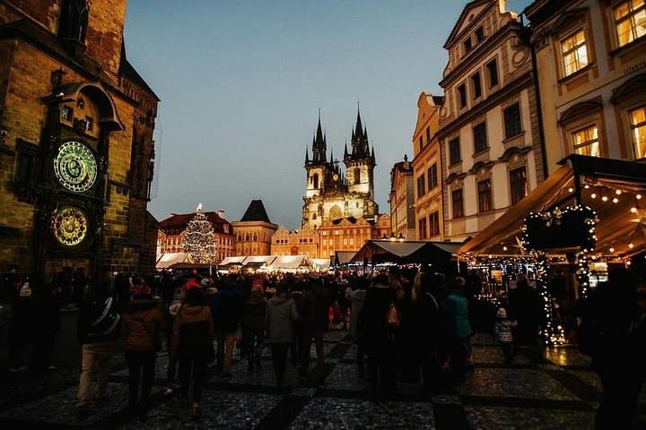 Festive Tour of the Christmas Markets of Prague
