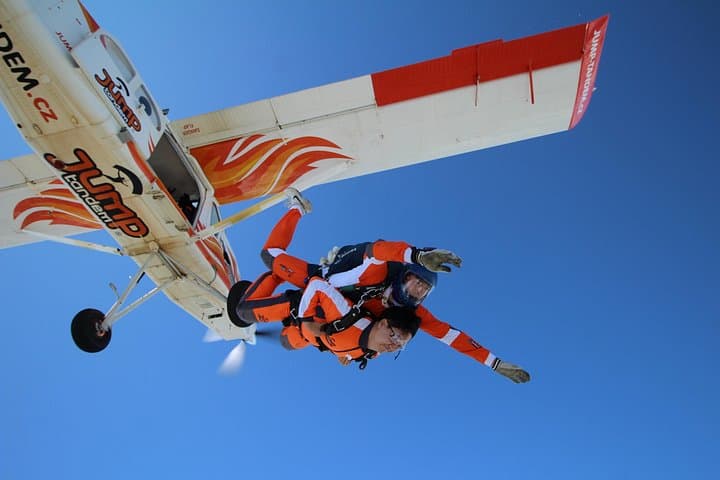 Tandem Skydiving in Prague - Tandem Jump with transfers!