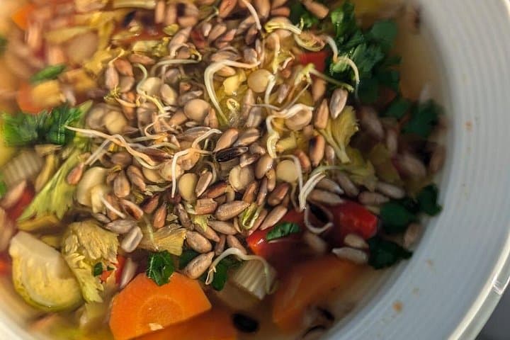 Vegetarian Traditional Bohemian Dinner in Home Restaurant
