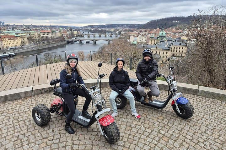 Prague Electric Trike Tour - Sightseeing, Viewpoints & Fun