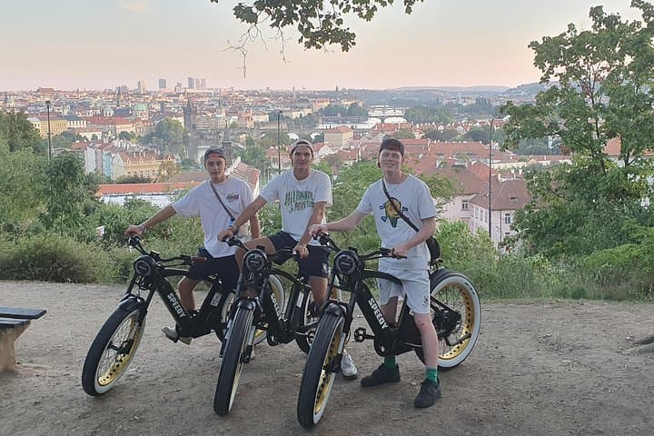 Prague's Viewpoints & Sightseeing on Comfortable E-bike