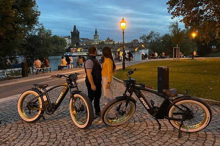 Prague's Viewpoints & Sightseeing on Comfortable E-bike