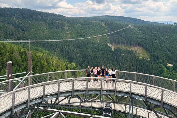From Prague: Sky Bridge721 & The Sky Walk Tour Full-Day Epic Trip