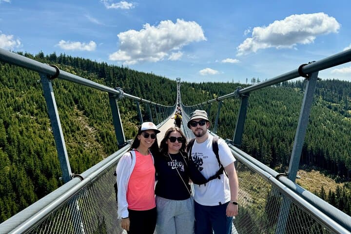 From Prague: Sky Bridge721 & The Sky Walk Tour Full-Day Epic Trip