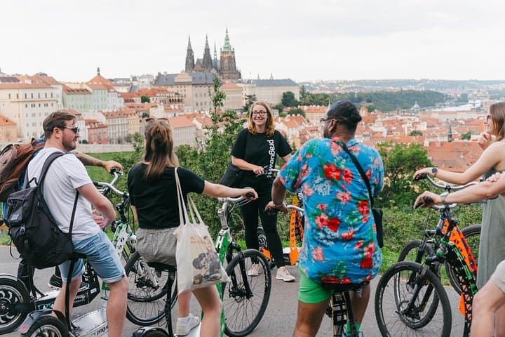 Prague E-Scooter Grand City Tour small-group with PragueWay