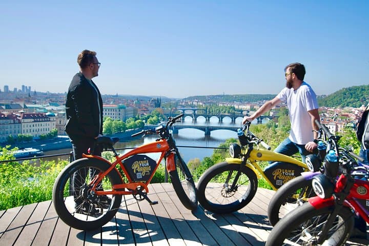Amazing viewpoint at Letná park