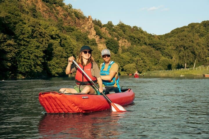 Easy Canoe Mission to the Sazava River from Prague Day Trip