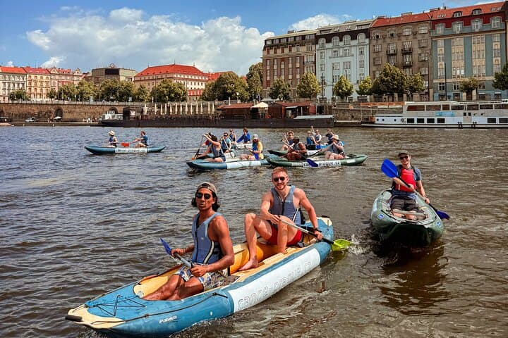 Prague River Adventure: Guided Canoe Tour