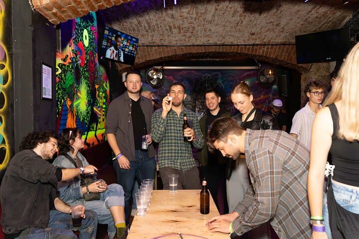 2hrs Unlimited Beer Pong Experience in Prague Sports Bar