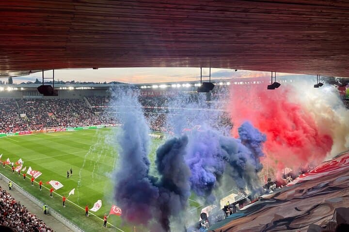 Prague: See a football game of Slavia or Sparta Prague with local