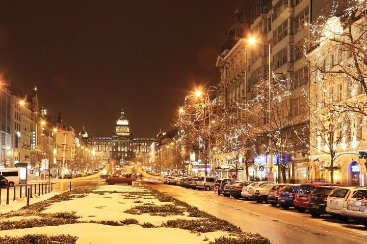 Prague Christmas Sparkle Self Guided Walking Tour with an APP