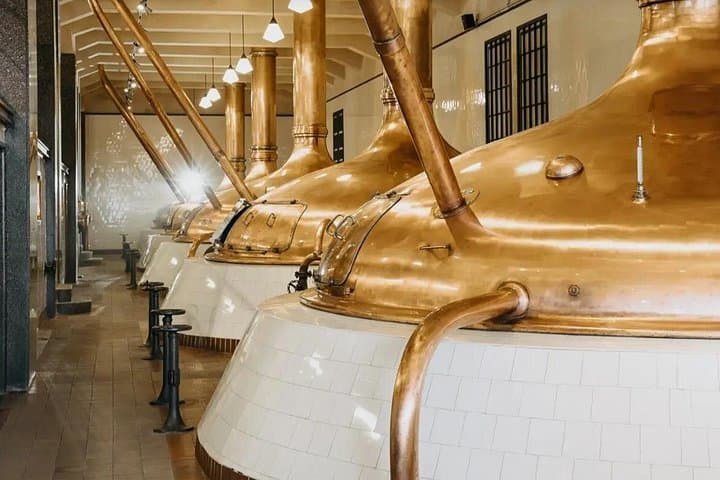 Excursion of the Pilsner Urquell Brewery