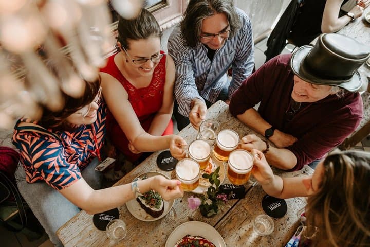 Take a breather at a local taproom while you taste and compare Czech styles.