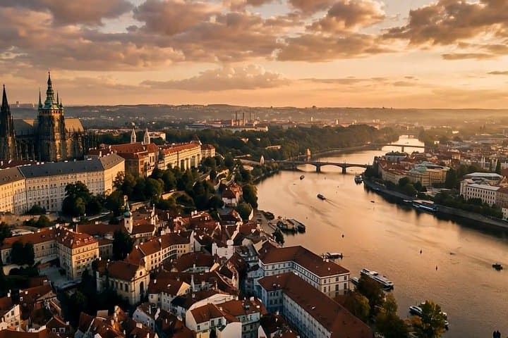 Prague Castle Exterior Tour with AR Glasses & Opt. Ticket